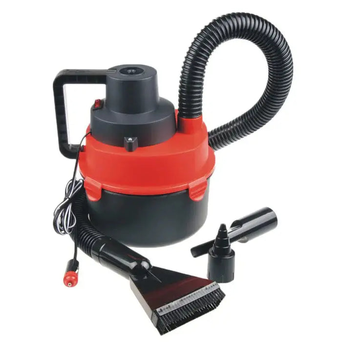 Aspirator auto, Vacuum Wet-Dry 12v, 4 accesorii Cosul magic