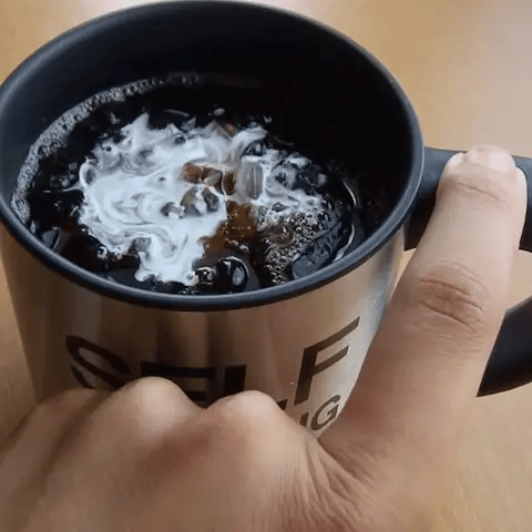 Cana inteligenta cu amestecare automata – Self Mug Cosul magic