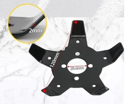 DISC 2 LAME MOTOCOASA, PENTRU PLIVIT, INDEPARTARE BURUIENI