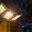 Lampa Solara Stradala Tripla, 200W LED Cob Generatie Noua Cosul magic