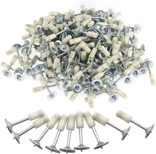 Set cuie pentru pistol de cuie, otel, 7.3 mm, argintiu