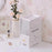 Mini organizator suport cosmetice, farduri, PVC, 27 x 20 x 12cm