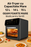 AirFryer Hoffmans Profesional - Cuva 12L -14 L - 15 L cu Geam, 2400W, Friteuza Digitala cu Aer Cald