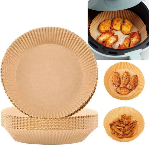 Set 100 / 200/300 hartii de copt pentru friteuza UNIVERSALE