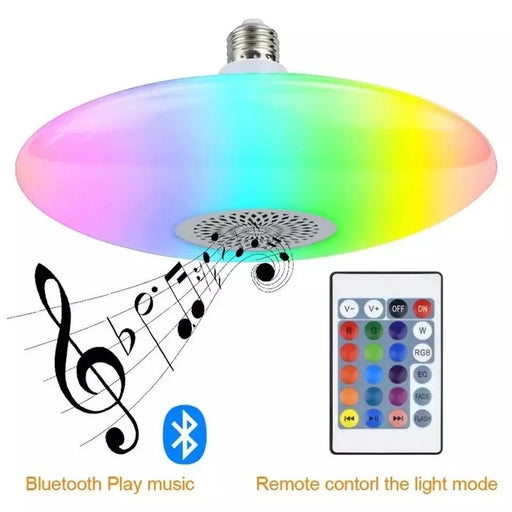 Lampa Muzicala Led Bluetooth, cu telecomanda