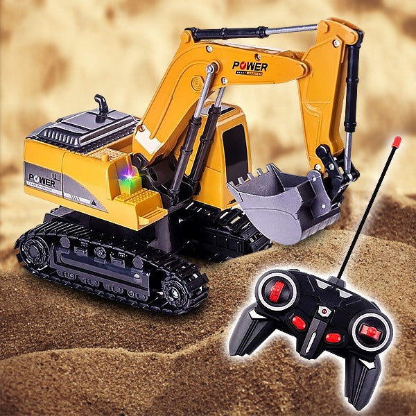 Excavator cu telecomandă