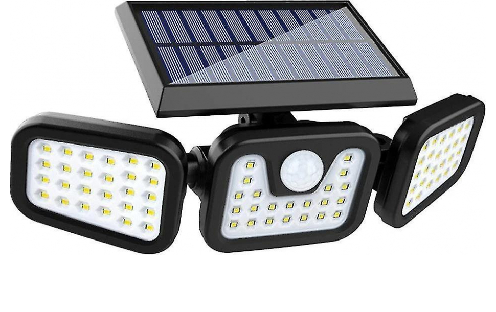 LAMPA SOLARA TRIPLA SPLIT, SENZOR DE DE MISCARE, 250 W, IP65,