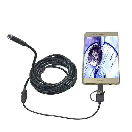 Camera endoscop 3 in 1 pentru Android si Windows, waterproof Cosul magic