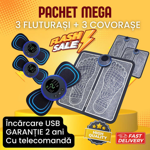 Pachetul MAX 3 covorase 3 fluturasi