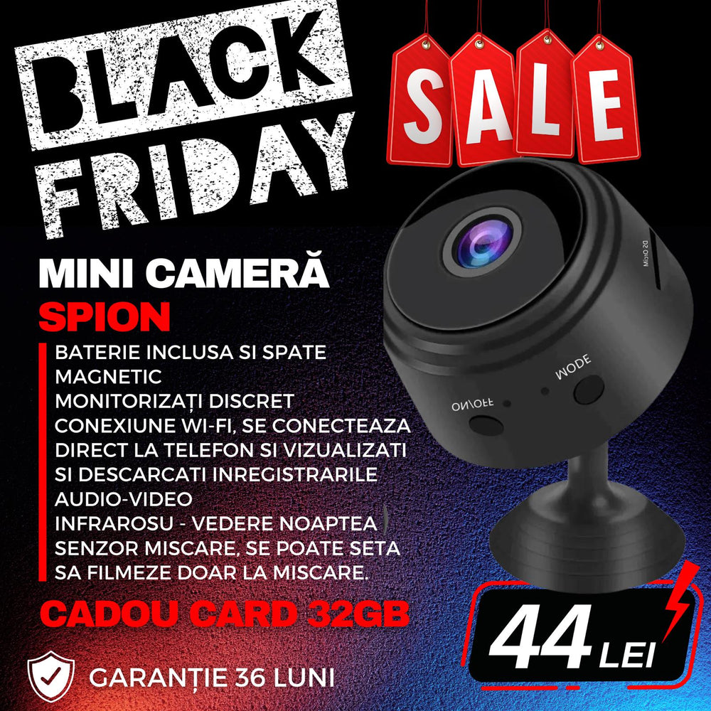 Camera Mini - Wifi BLACKFRIDAY