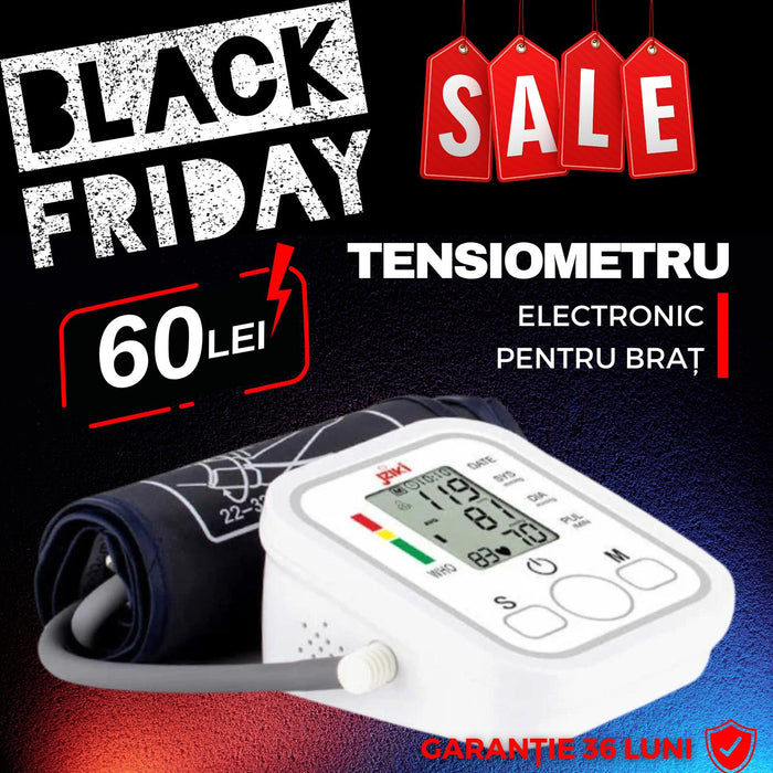 Tensiometru automat cu USB manson 25 - 45 + BLACK FRIDAY