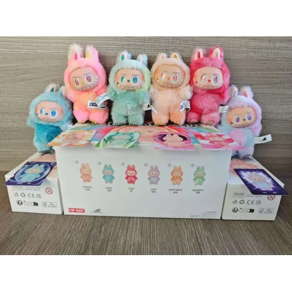 Jucarie De Plus, Labubu, Seria BigIntoEnergy, Generatia 3, Model Ascuns, Blind Box, 15 cm