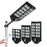 Lampa Solara Dubla Jortan 1000W/800W/600W Leduri Generatie Noua, Telecomanda, Suport Metalic