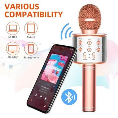 Microfon Karaoke cu baterii