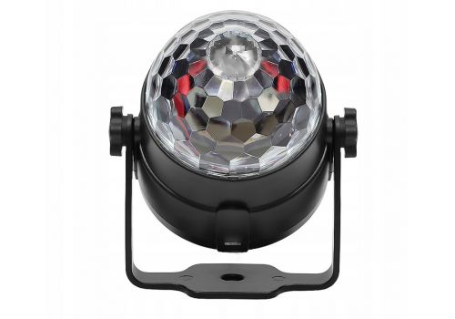Proiector Laser Disco cu Senzor de Sunet, LED RGB Multicolor, 7 Combinatii de Culori si Lumini, Telecomanda