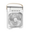 PROMO 1+1 GRATIS Ventilator portabil 3 in 1 - racorire, umidificare si iluminare in 7 culori