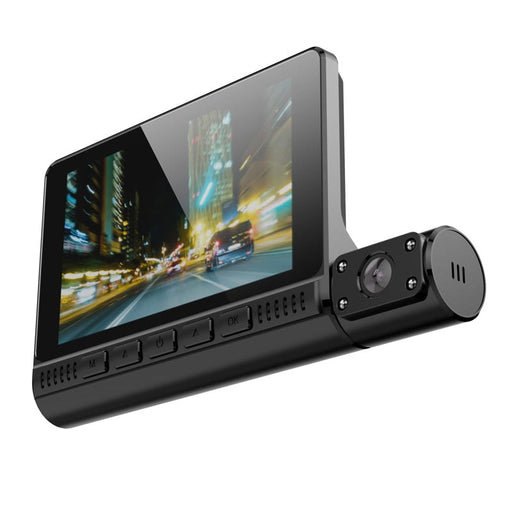 Camera auto DVR, 3 camere, video Full HD 1080 x 1920, Ecran tactil