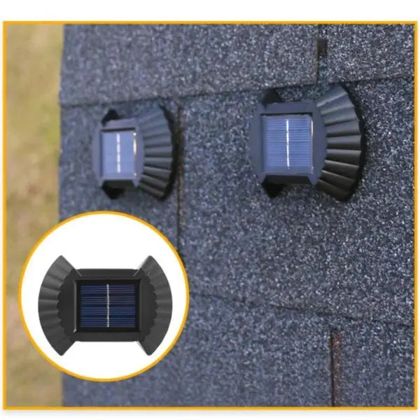 Set 4 Lampi Solare cu senzor cu lumina bidirectionala, rezistenta la apa PreturiFaraEgal.ro