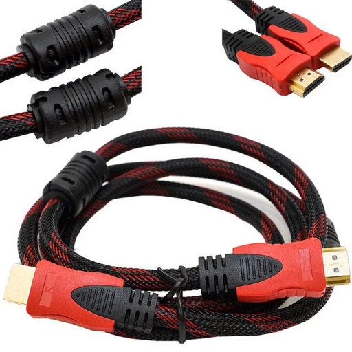 Cablu HDMI-HDMI digital, contacte aurite, transmisie Full HD 1080p