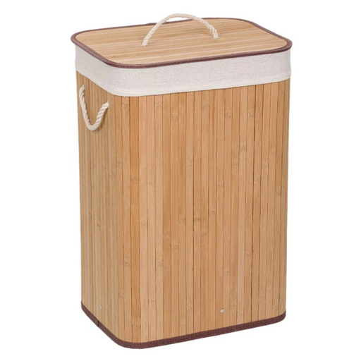 Cos de rufe din bambus, 72 L