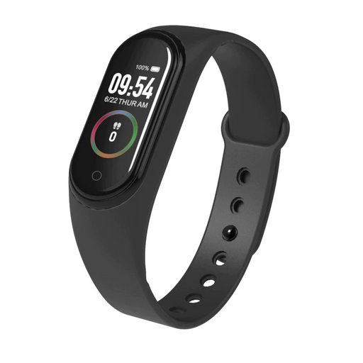 Bratara fitness M4 inteligenta cu masurarea tensiunii, Ritm cardiac, Nivel oxigen, Pedometru, Bluetooth