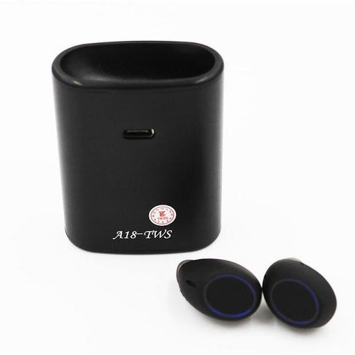 Casti Bluetooth A18 Negre, Stand magnetic de incarcare